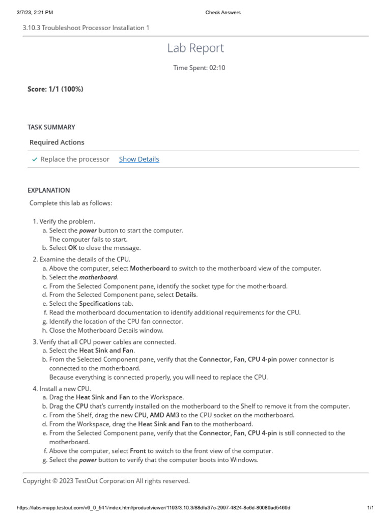 Cpu 1 | PDF