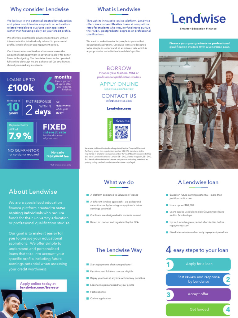 Lendwise Borrower Brochure | PDF | Loans | Interest