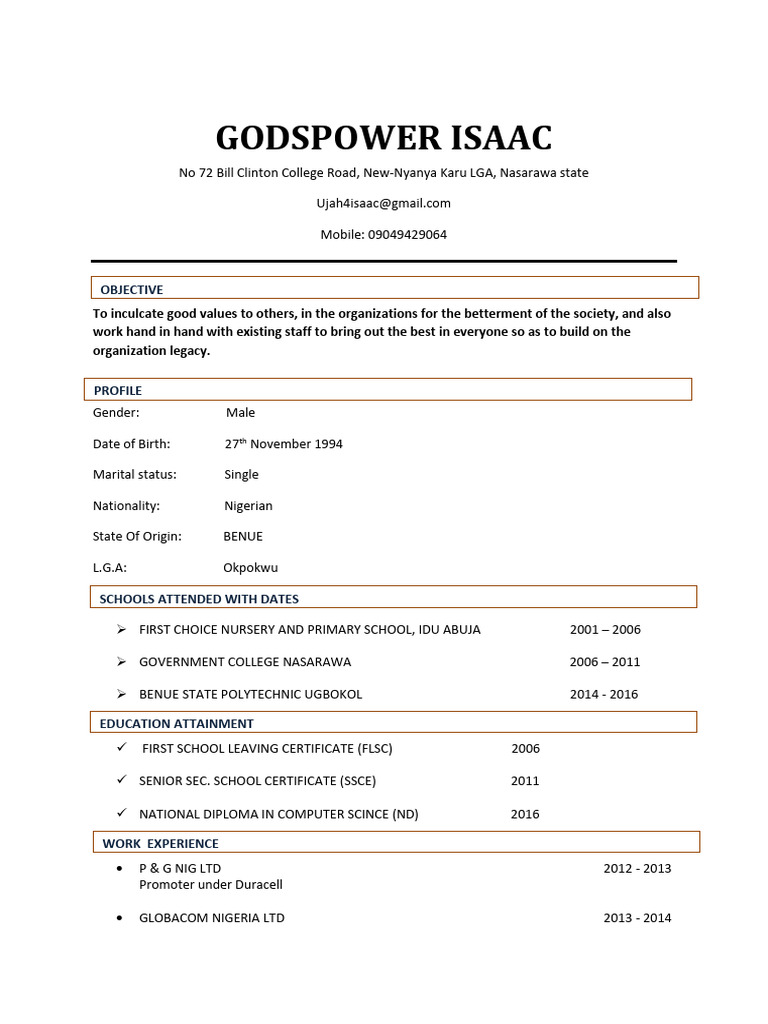 GP CV | PDF