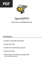 OpenOSPFD - Presentation