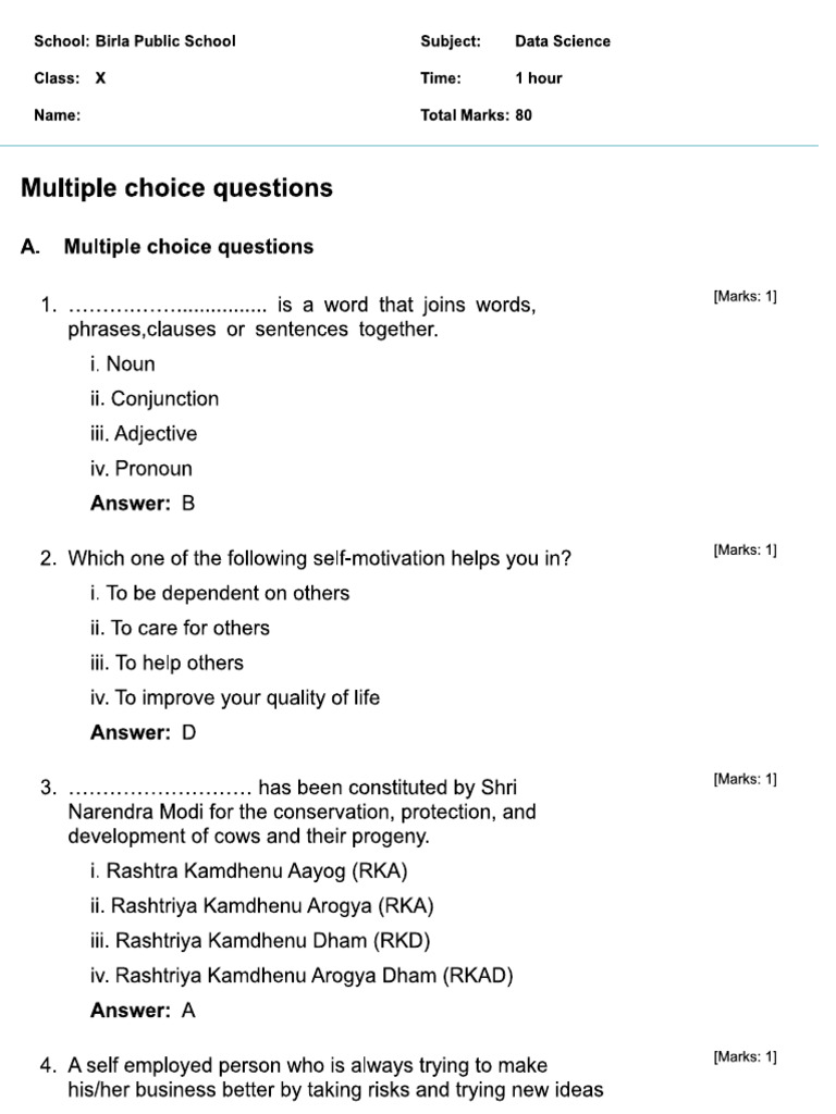 Worksheet Key | PDF
