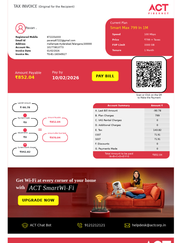Inv TG B1 160349527 101773813773 February 2026 | PDF | Accounts Payable ...