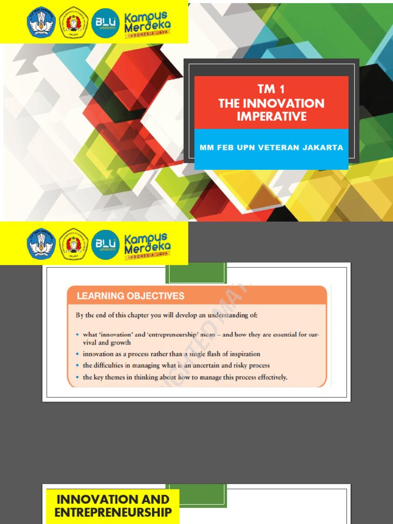 TM 1 Innovation | PDF