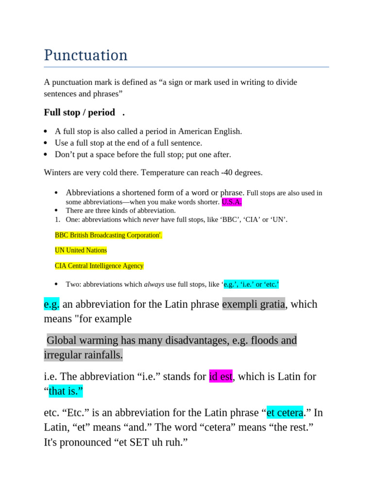 Full Stop | PDF