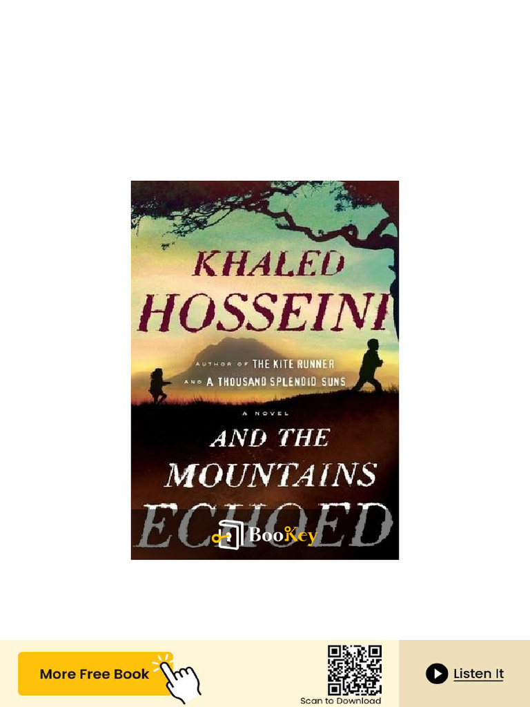 And The Mountains Echoed PDF | PDF | Love | Psychology