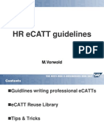 Ecatt HR Guide