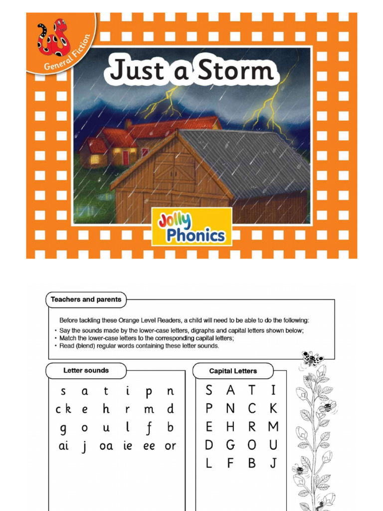 Jolly - Phonics - Just A Storm | PDF