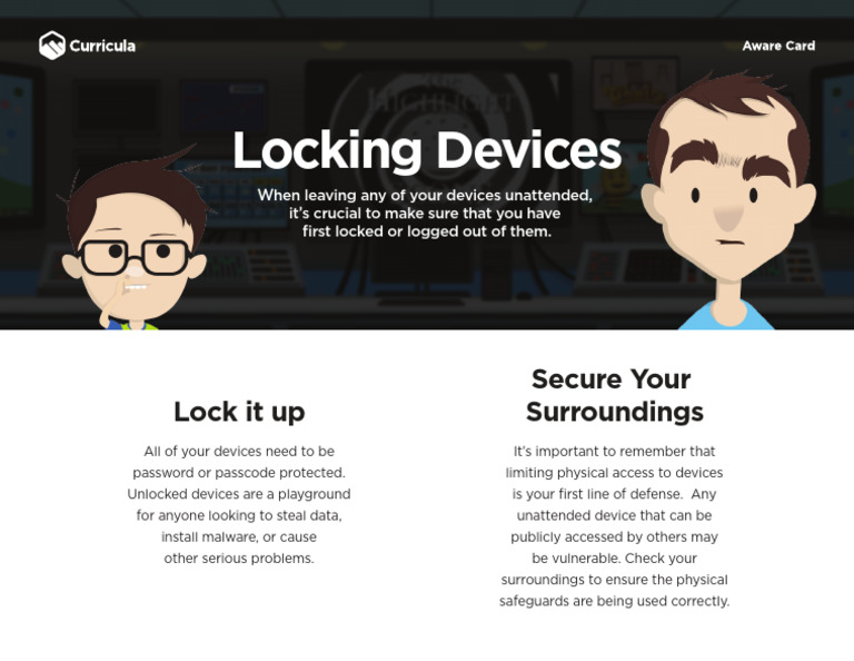 Curricula Lockingdevices Card | PDF