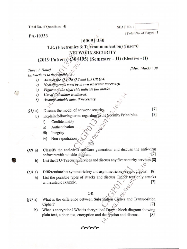NS Insem Paper | PDF