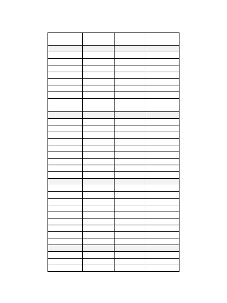 Six Sigma Table | PDF