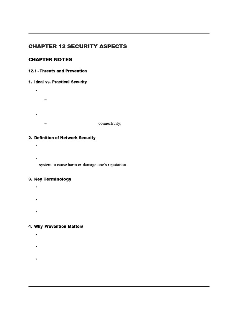Chapter 12 Security Aspects | PDF | Malware | Antivirus Software