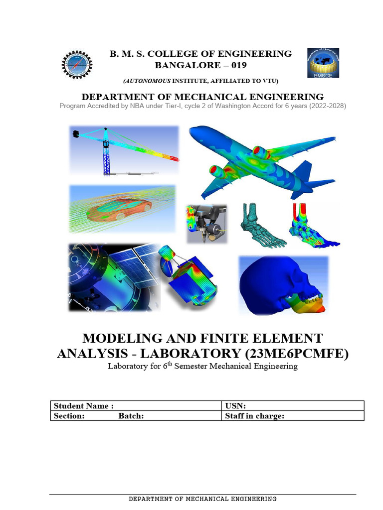 MFELAB Manual Feb2026 | PDF | Finite Element Method | Stress (Mechanics)