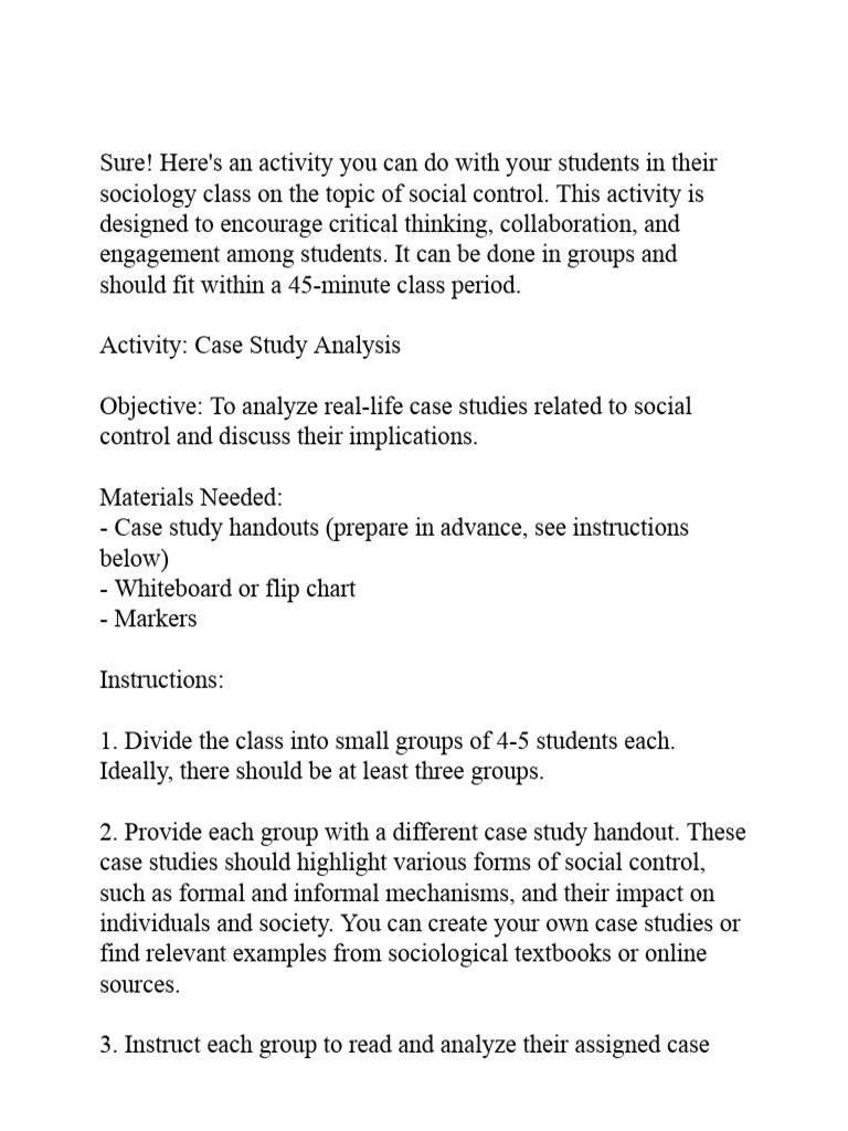 Case Study | PDF | Terry Stop | Shame