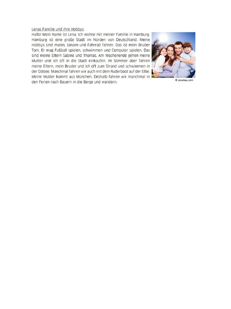 Hobby Text Hoeren | PDF