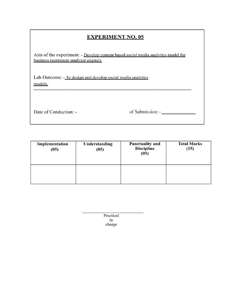 Sma Expt 5 | PDF