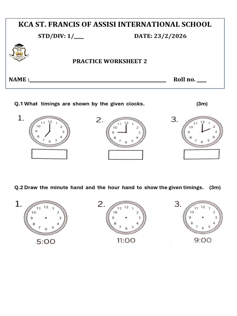 Maths Worksheet 2 | PDF