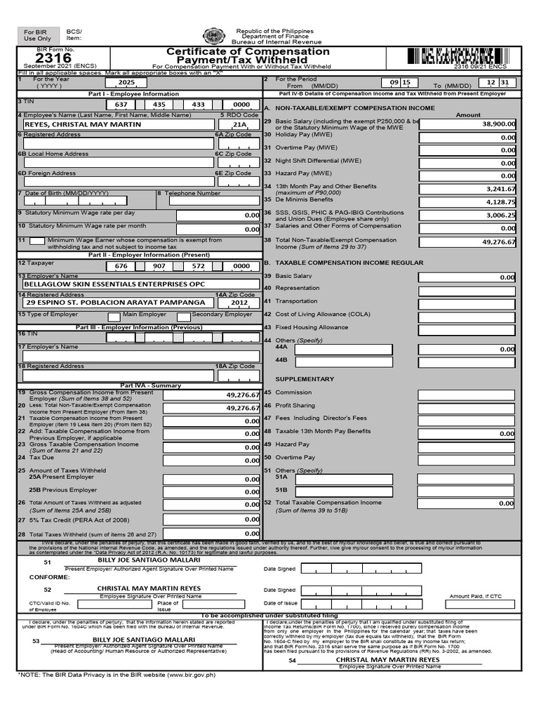 Reyes, Christal May Martin | PDF | Cost Of Living | Employment