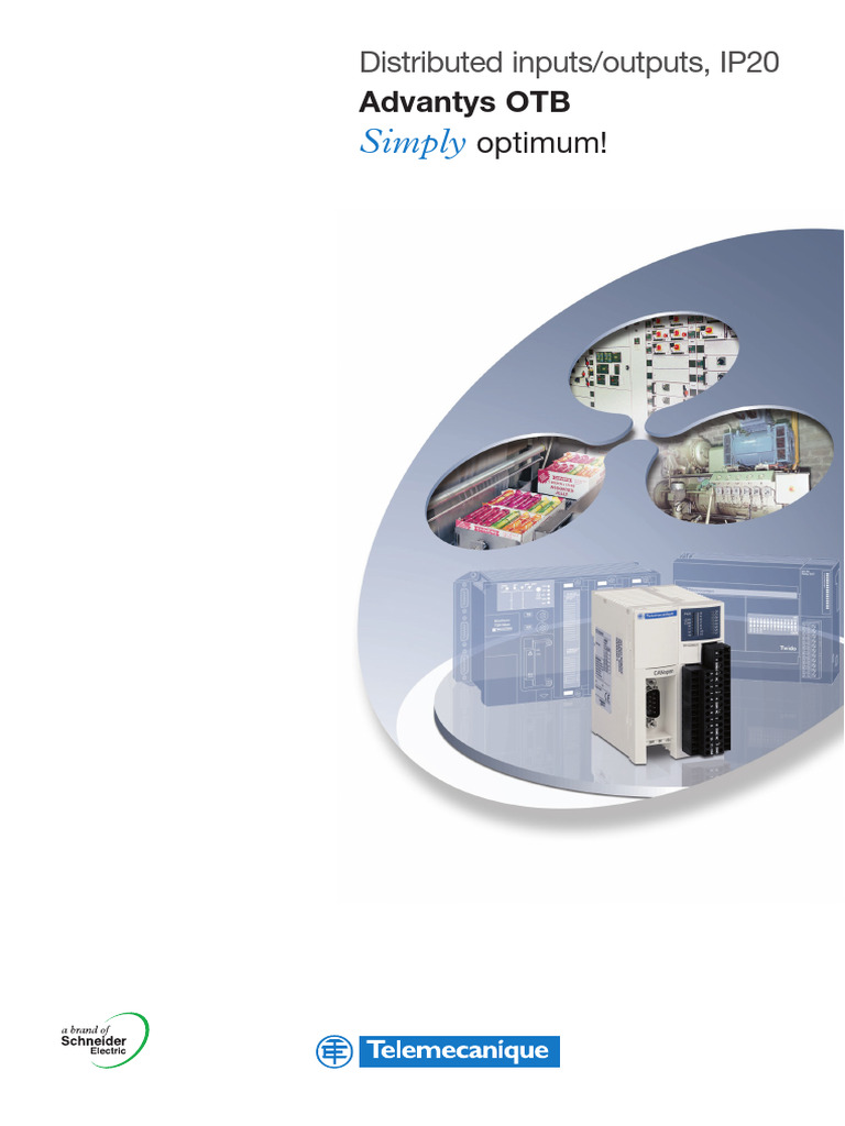 Dia3ed1040611en (Advantys OTB Brochure) | PDF | Programmable Logic ...