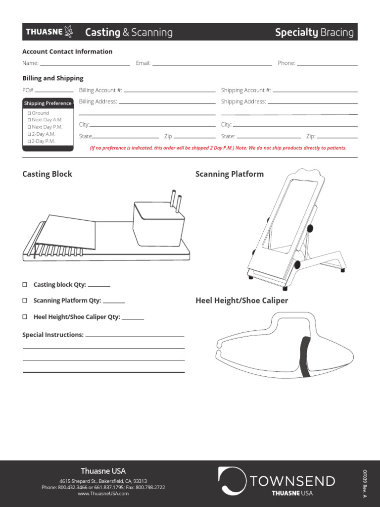 Casting Scanning OF039 | PDF