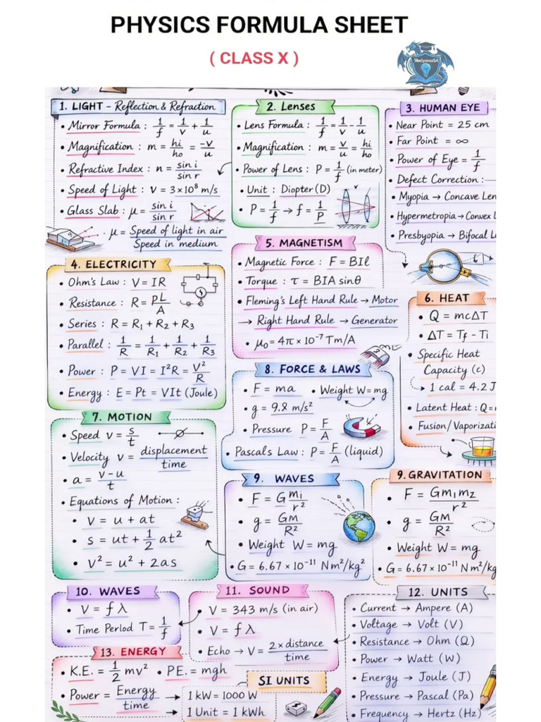Phisics Forms | PDF