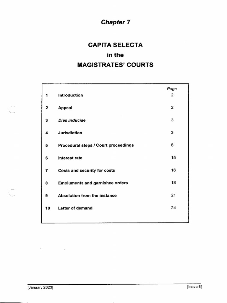 LPC Paper 1 Pointed Study Notes | PDF | Default Judgment | Judiciaries