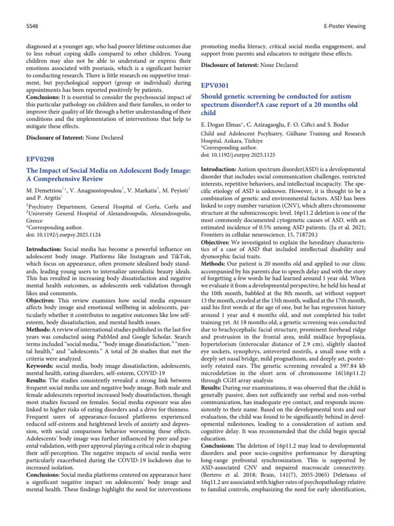 The Impact of Social Media On Adolescent Body Image A Comprehensive ...