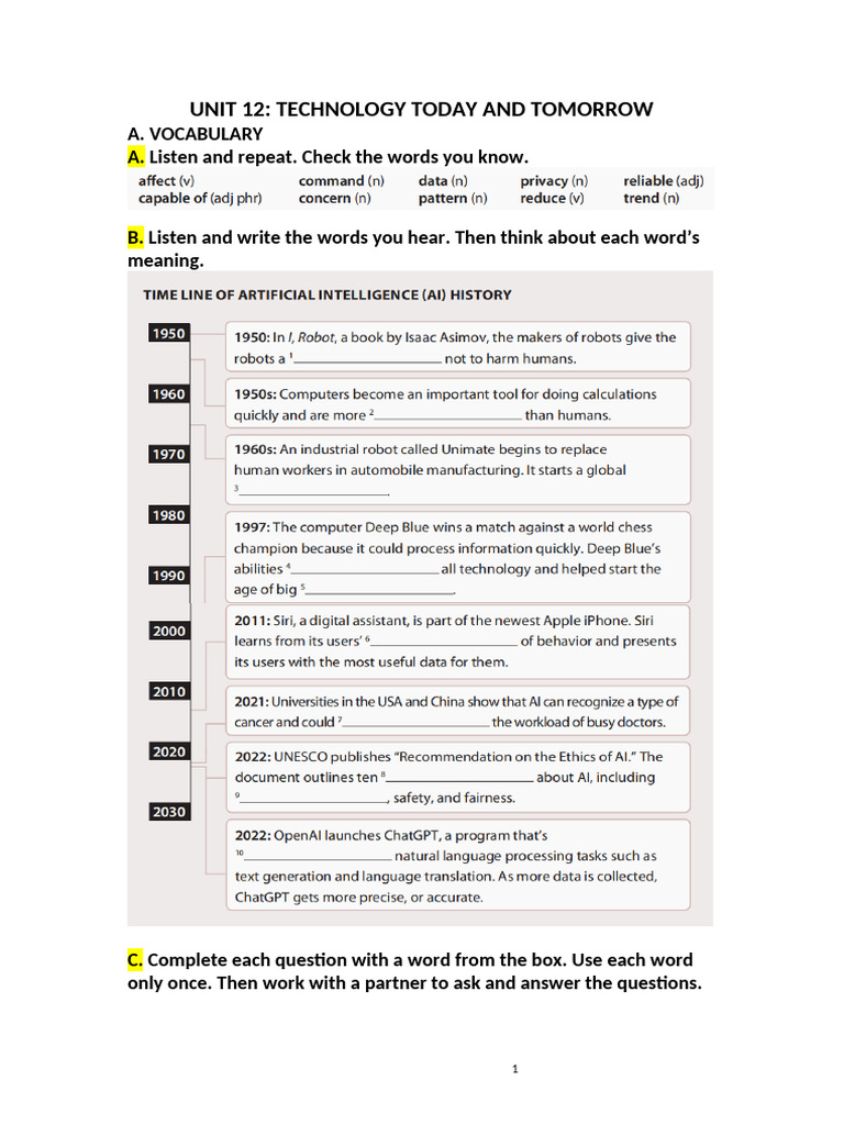 Unit 12 | PDF