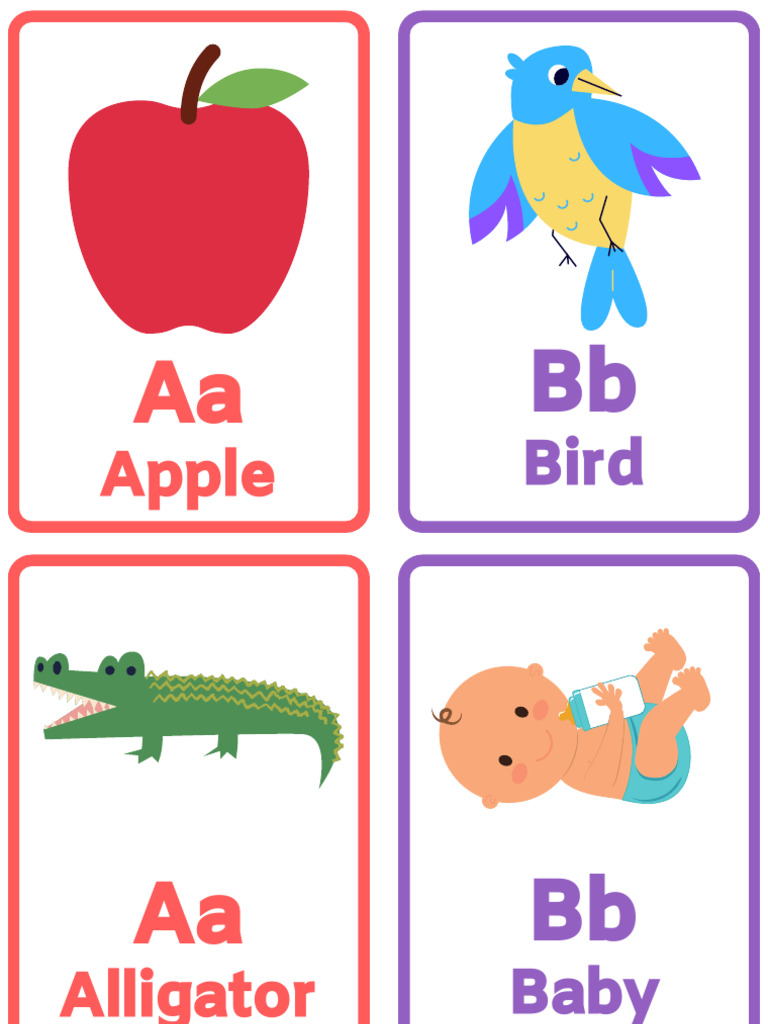 Flashcard ABCD | PDF