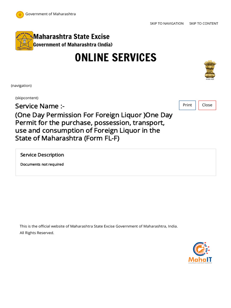 Maharashtra State Excise | PDF