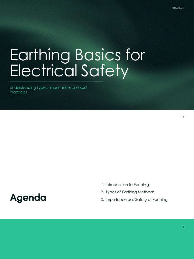 Earthing Basics Electrical Safety | PDF | Electrical Resistance And ...