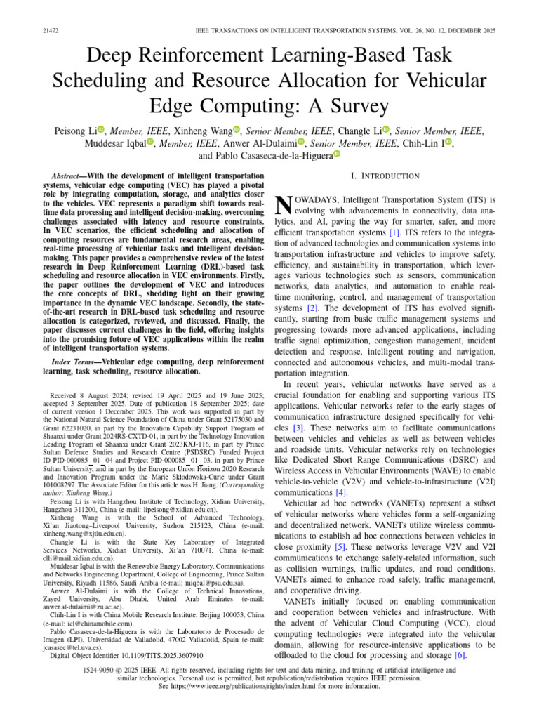 Deep Reinforcement Learning-Based Task Scheduling and Resource ...