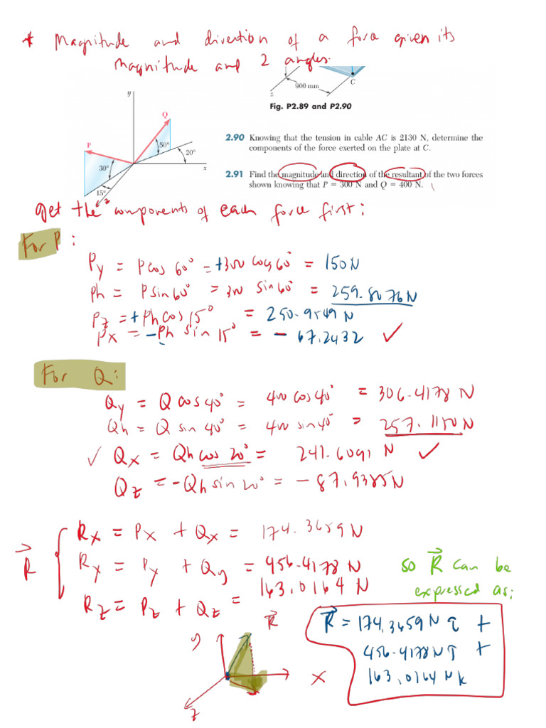 COmponents of The Force Discussion | PDF