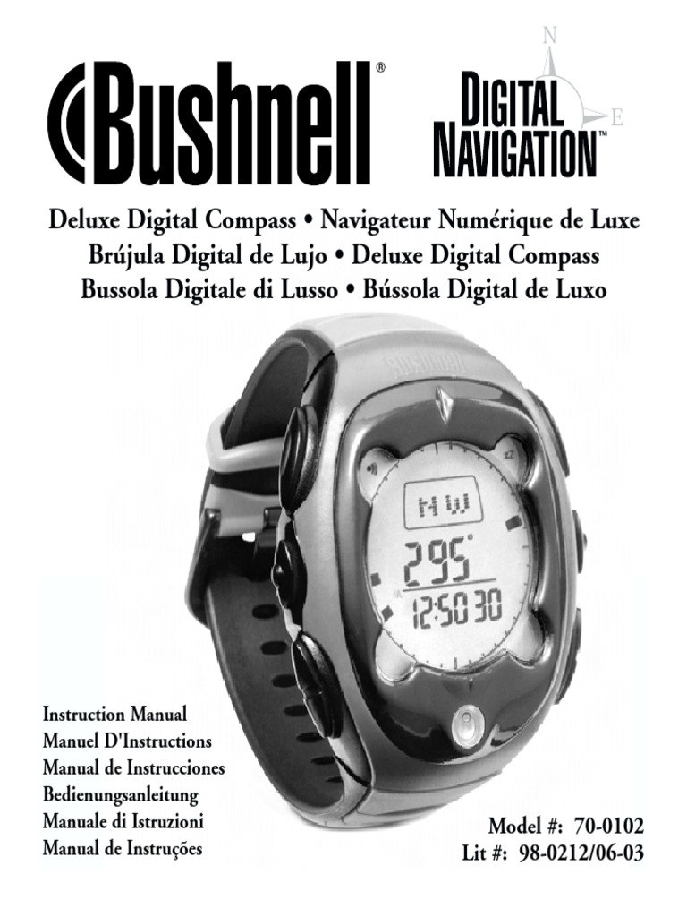 Digital Compass Pro 700102 ML | PDF | Atmospheric Pressure | Compass