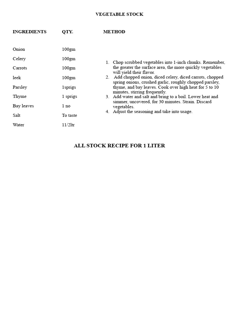 Updated Stock Recipes - Docx 20260224 163814 0000 | PDF | Stock (Food ...