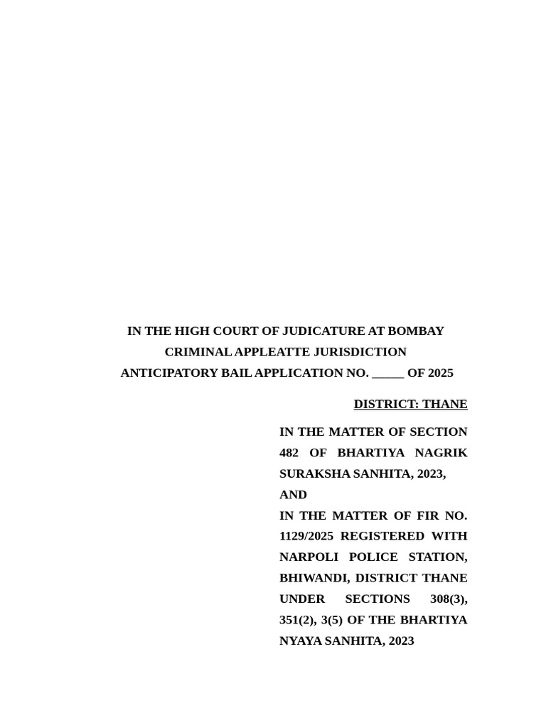 Aba Application | PDF | Bail | Crimes