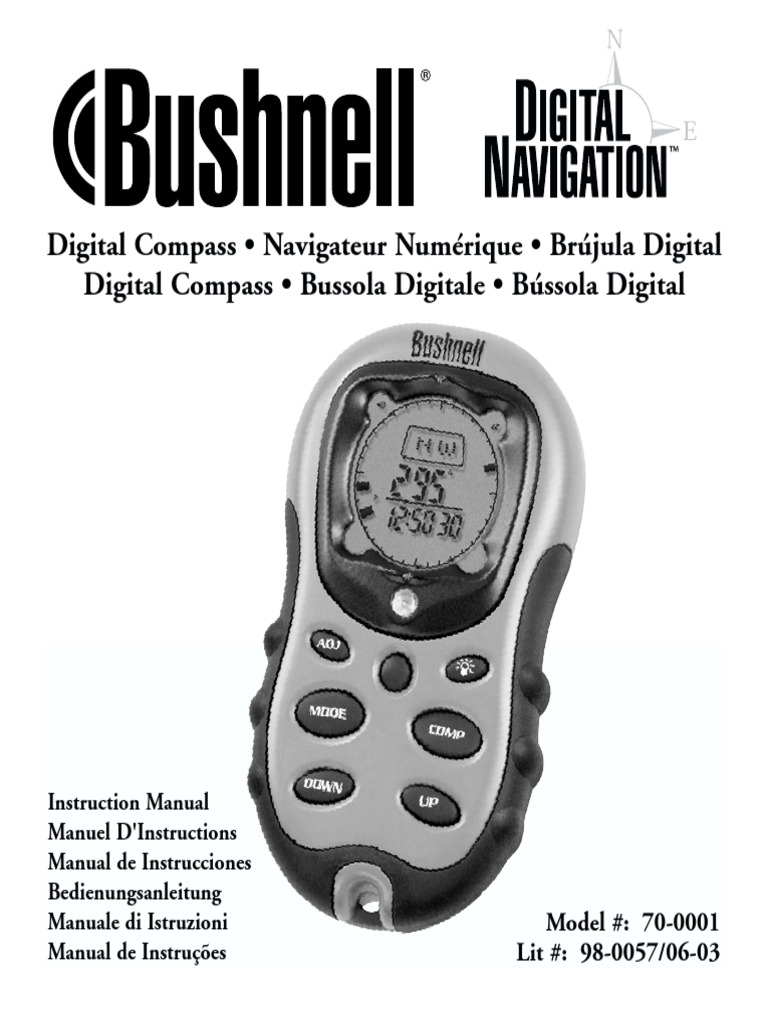 Digital Compass 700001 ML | PDF | Compass | Timer