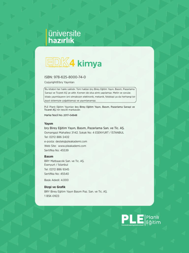 Ple Edk Kimya - 04 | PDF