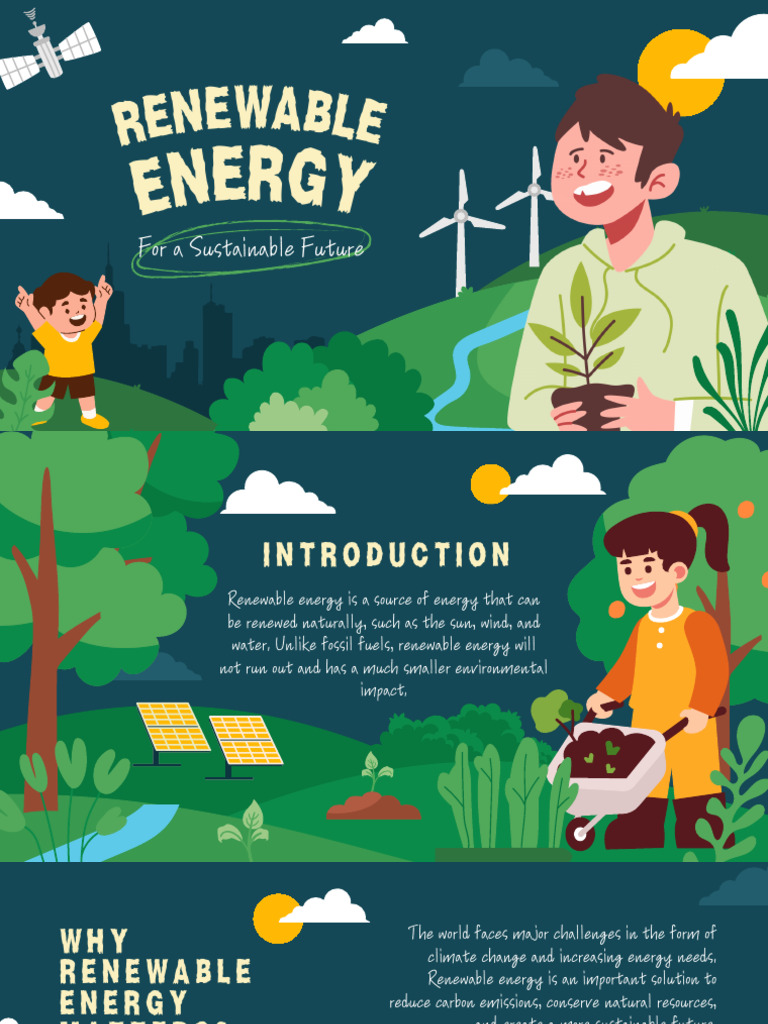 Blue and Green Illustrative Renewable Energy Presentation - 20260224 ...