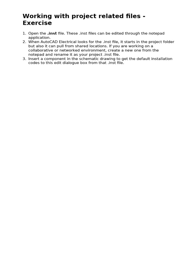 2.6 - Working With Project Related Files - Exercise | PDF