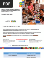 Execução de Recursos do PROCAD-SUAS | PDF | Trabalho social