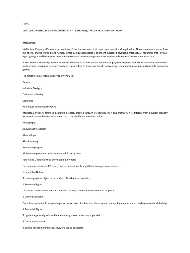 Unit 4 | PDF
