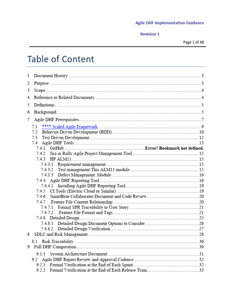 AgileDHF Guidance v4,0 - F | PDF | Agile Software Development | Test ...