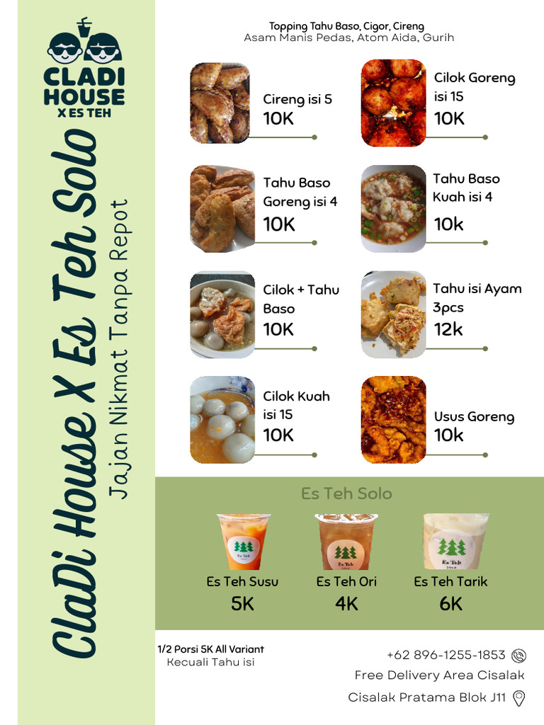 Menu Kafe Minuman Jus Buah Segar Kedai Foto - 20250825 - 114221 - 0000 ...