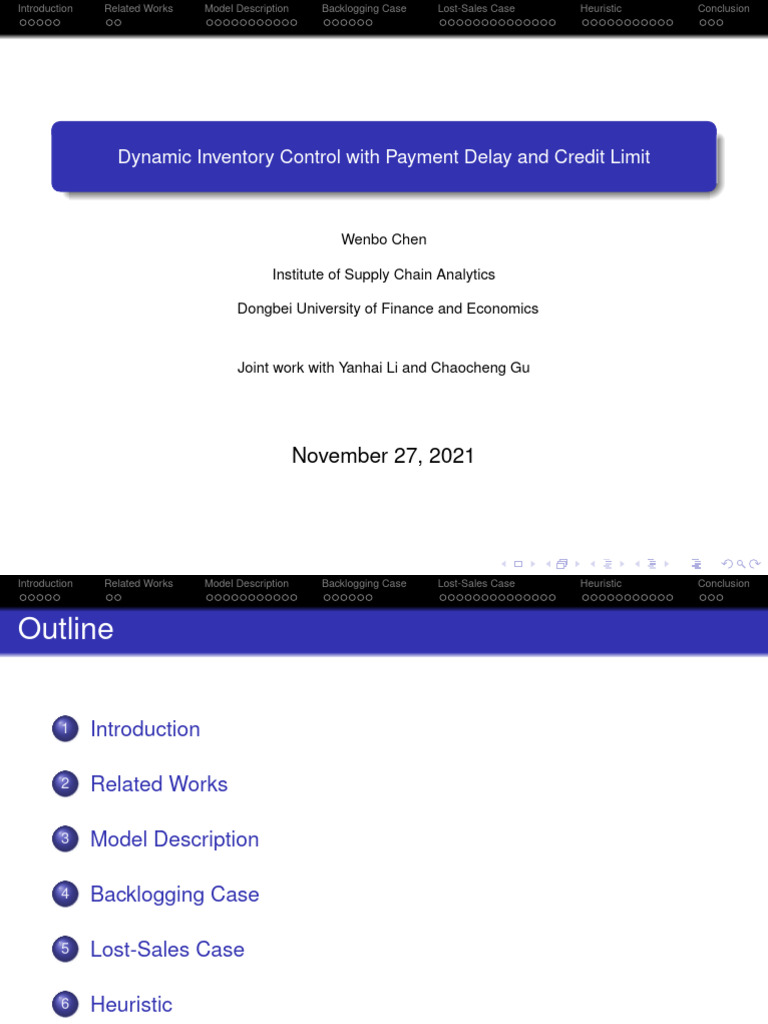 Dynamic Inventory | PDF | Finance & Money Management | Credit