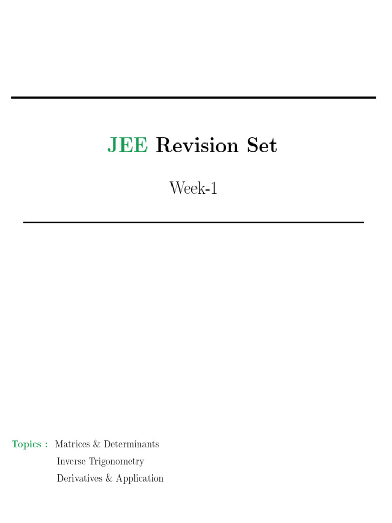 Set 1 | PDF
