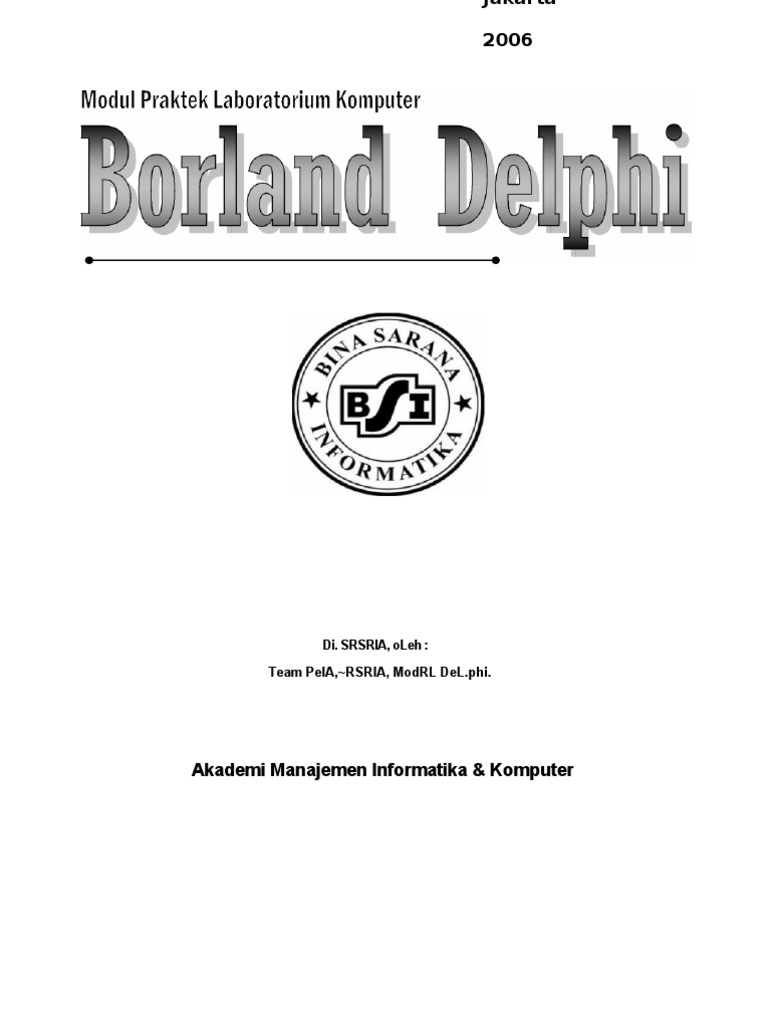 Modul Delphi 7 | PDF