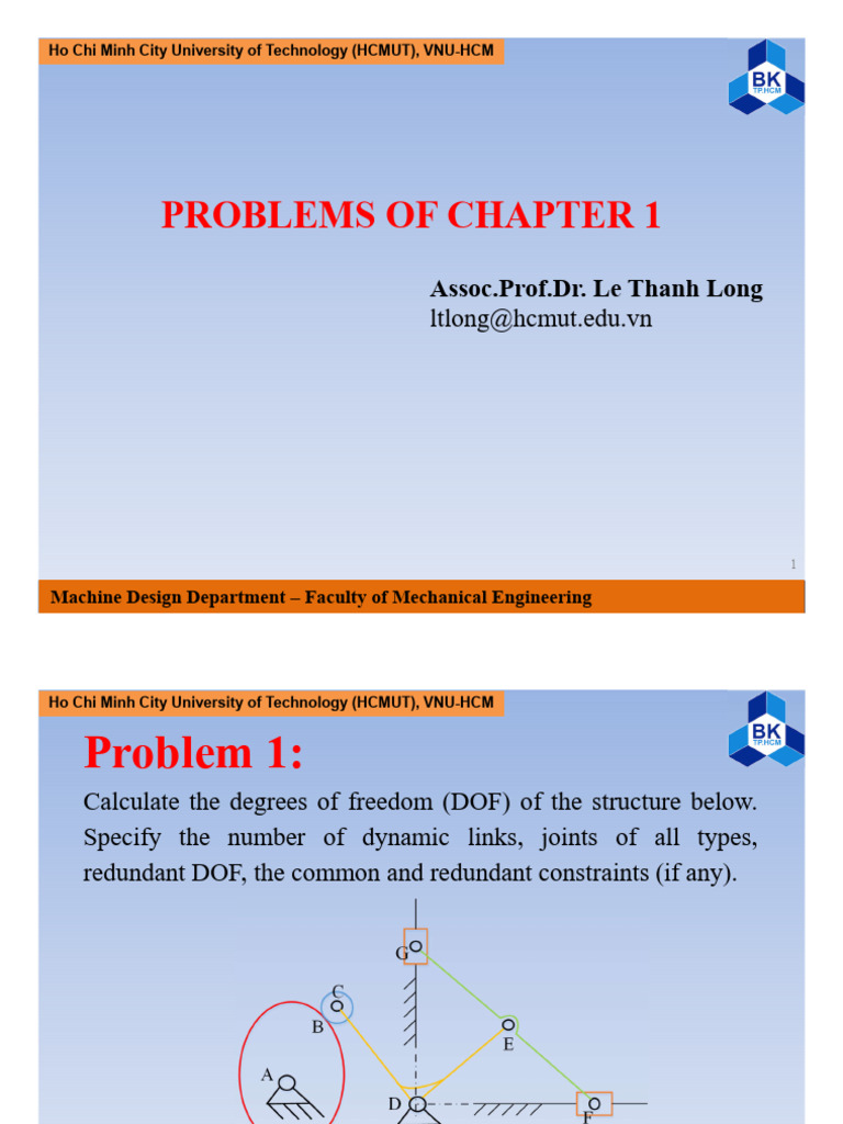 Problems of Chapter 1 | PDF | Mechanical Engineering | Engineering