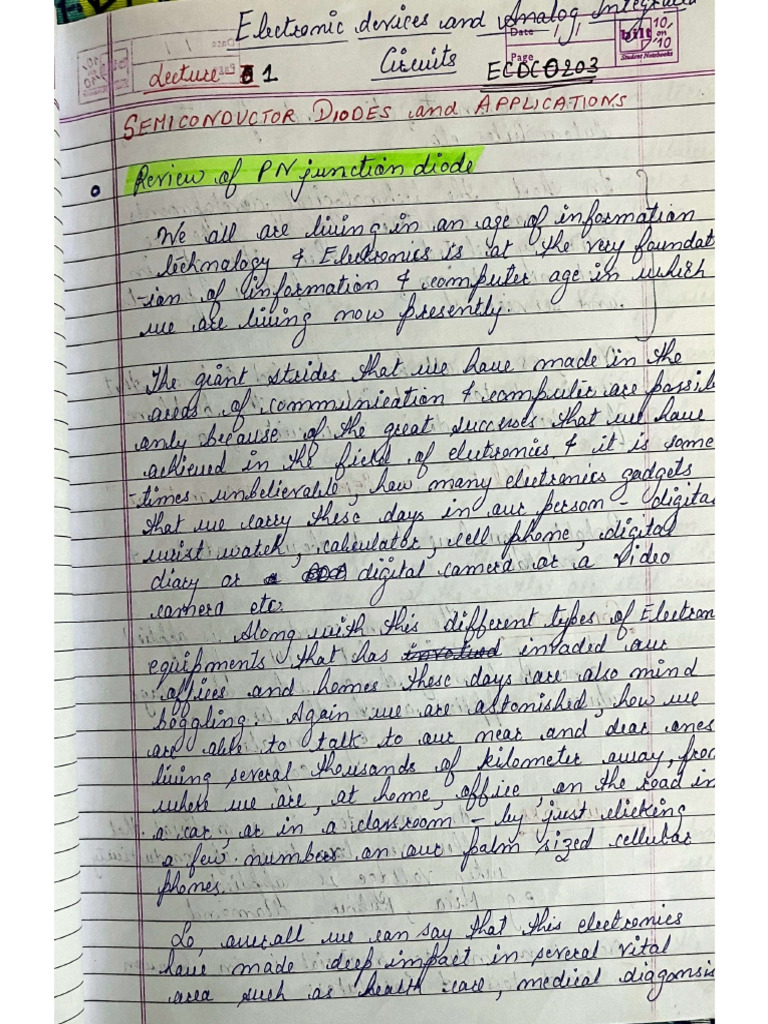 EDCNOTES | PDF