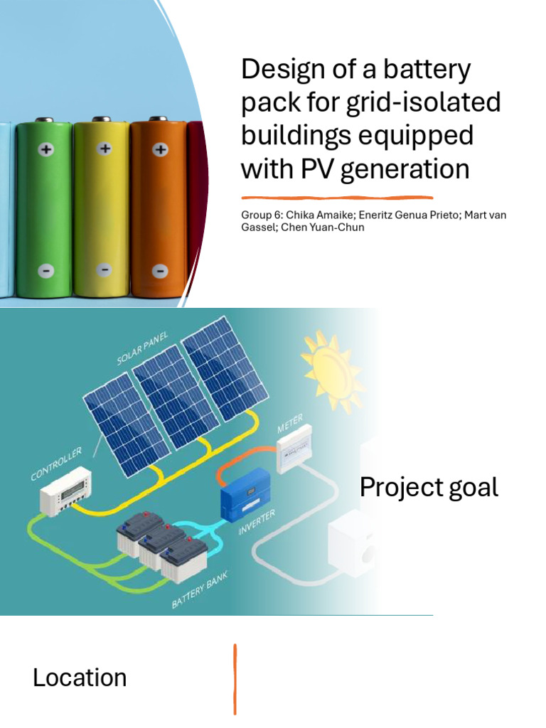Design of Stand-Alone Solar PV and Battery | PDF | Photovoltaics ...