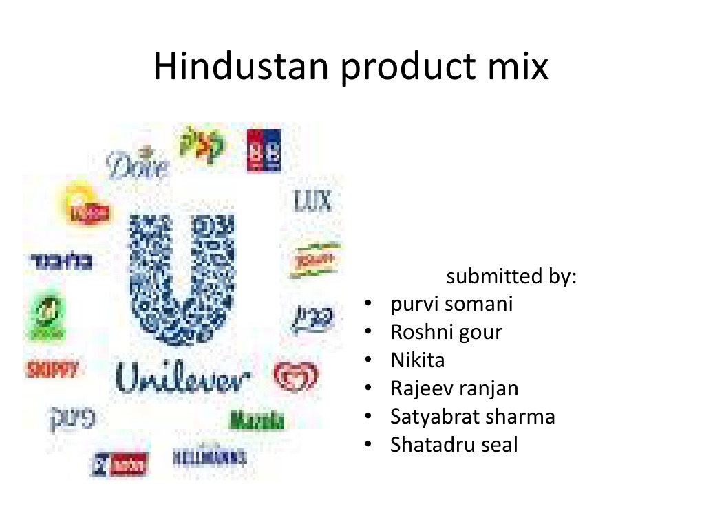 Hul Product Mix PDF Unilever Water Purification